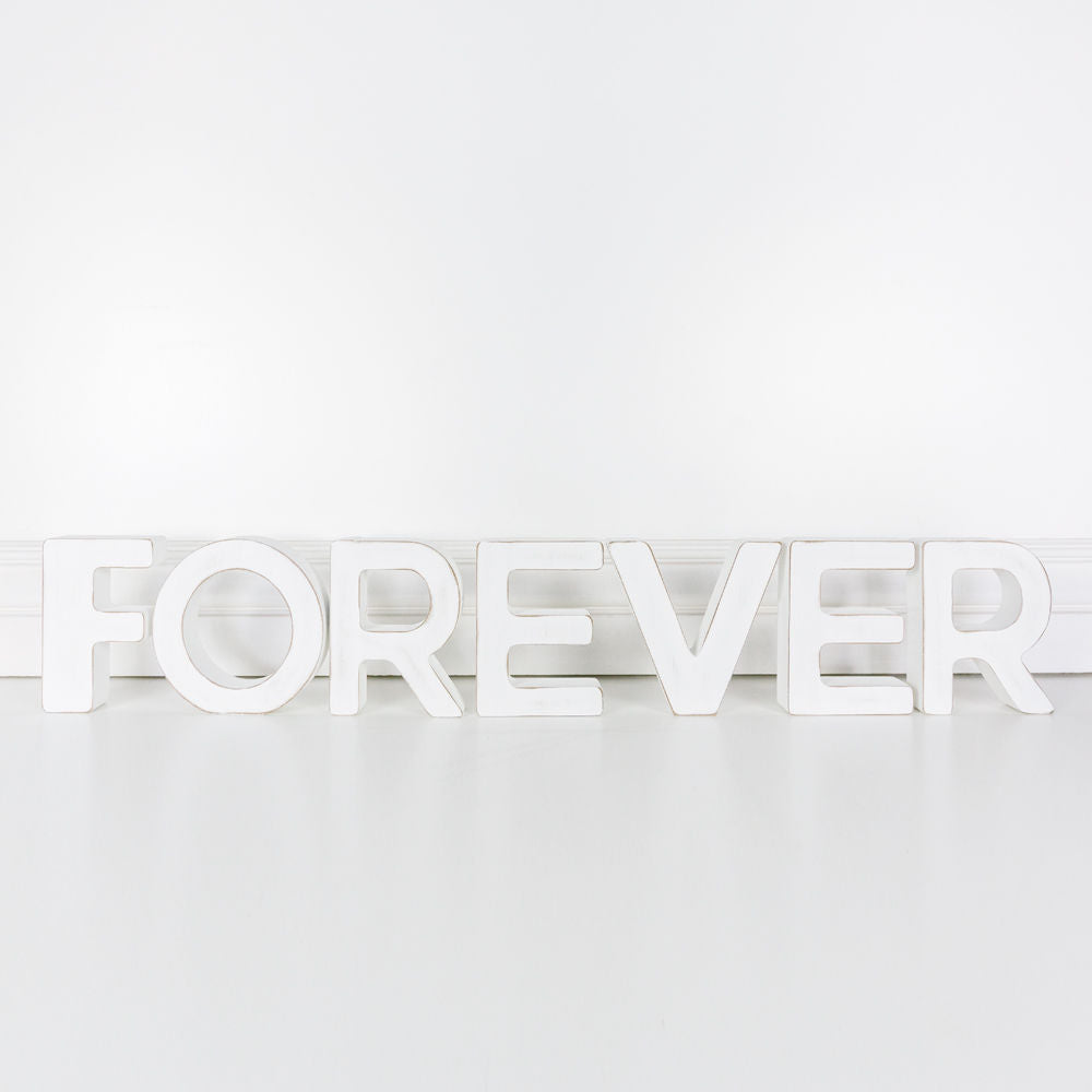Forever Wood Cutout - Add Charm to Your Home & Office Decor