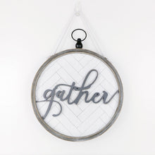 Load image into Gallery viewer, Reversible Letterboard &quot;gather&quot;
