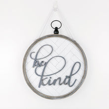 Load image into Gallery viewer, Reversible Letterboard &quot;be kind&quot; 
