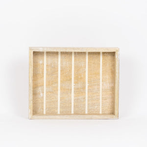 Neutral Home Decor Trays - Mango Wood Tray