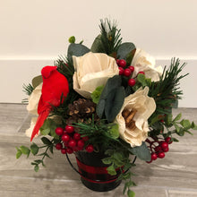 Load image into Gallery viewer, Cardinal Christmas: Sola Wood Flowers Arrangements &amp; Centerpieces
