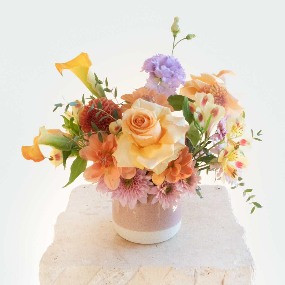 Designer Blooms Choice Vase - Bright and Cheerful