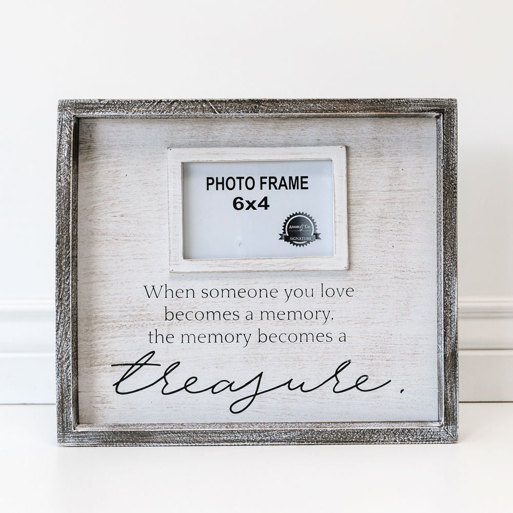 When Someone You Love Becomes a Memory Picture Frame 
