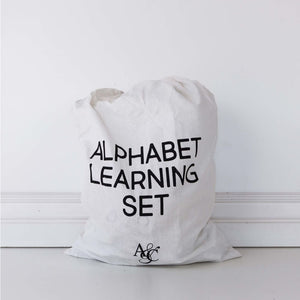 Letterboard Letters/Alphabet Learning Set - Wood Flower Barn