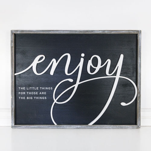 Inspirational Wood Sign for Home Decor