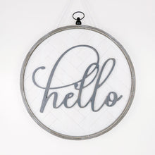 Load image into Gallery viewer, Reversible Letterboard &quot;hello&quot;

