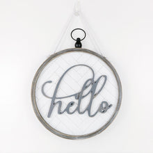 Load image into Gallery viewer, Reversible Letterboard &quot;hello&quot;

