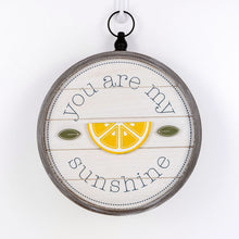 Load image into Gallery viewer, You Are My Sunshine Reversible Framed Sign
