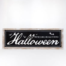 Load image into Gallery viewer, Halloween and Christmas Decor - Wood Signs
