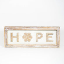 Load image into Gallery viewer, XOXO Hope Sign - Farmhouse decor
