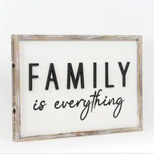 Load image into Gallery viewer, Christmas Joy Family Reversible Wood Framed Shiplap Sign
