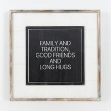Load image into Gallery viewer, &quot;Joy Family&quot; Reversible Wood Framed Shiplap Sign
