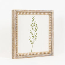 Load image into Gallery viewer, Add Elegance to Your Home Decor with our Reversible Medium Stem Beaded Framed Sign 

