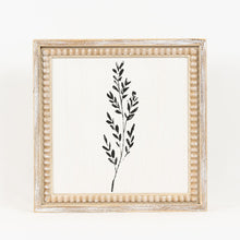 Load image into Gallery viewer, Add Elegance to Your Home Decor with our Reversible Medium Stem Beaded Framed Sign 
