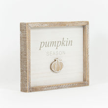 Load image into Gallery viewer, Witchy Pumpkin Reversible Wood Framed Sign
