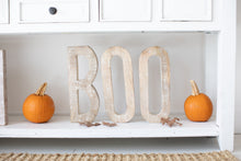 Load image into Gallery viewer, Mango Wood Halloween Decor - Neutral Autumn Home Decor
