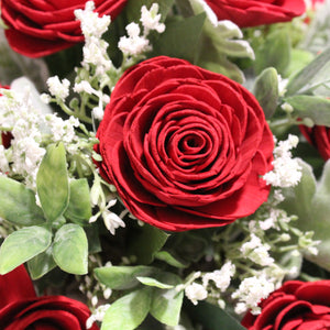 A Dozen Red Rose: Sola Wood Flowers Arrangements & Centerpieces