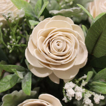 Load image into Gallery viewer, A Dozen White Roses: Sola Wood Flowers Arrangements &amp; Centerpieces
